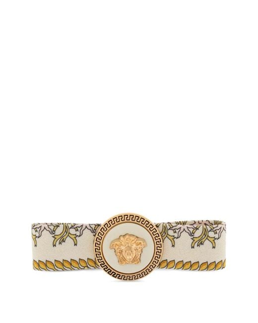 Versace メドゥーサ ヘアクリップ Metallic