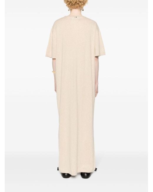 Extreme Cashmere White N°321 Kris Knitted Maxi Dress