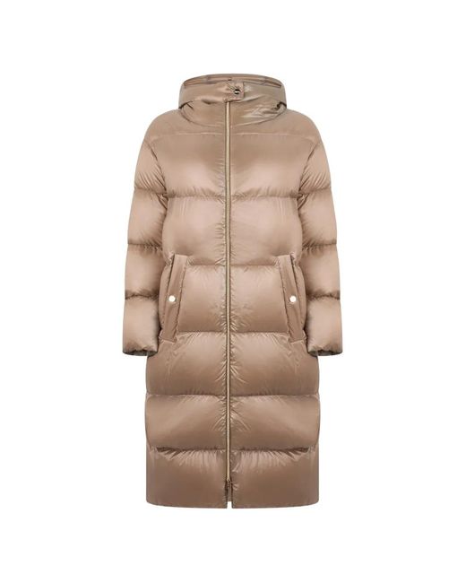 Herno Natural Hooded Puffer Jacket