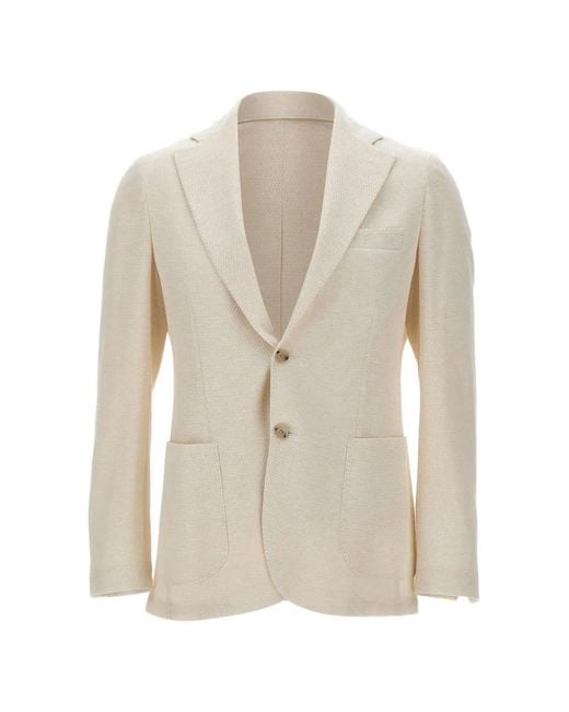 Barba Napoli White Jck Active Mono Blazer for men