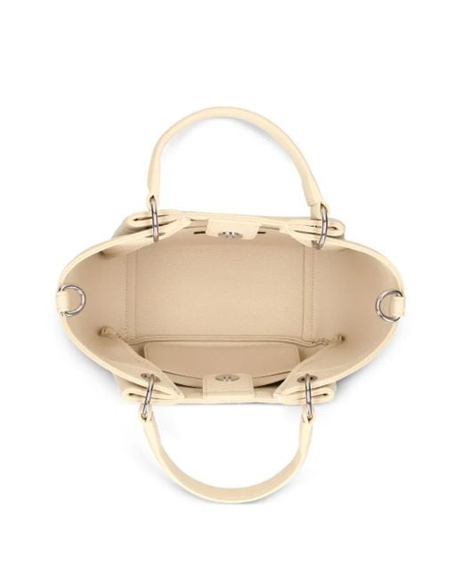 ARMANI EXCHANGE Natural Handtasche mit Logo-Print