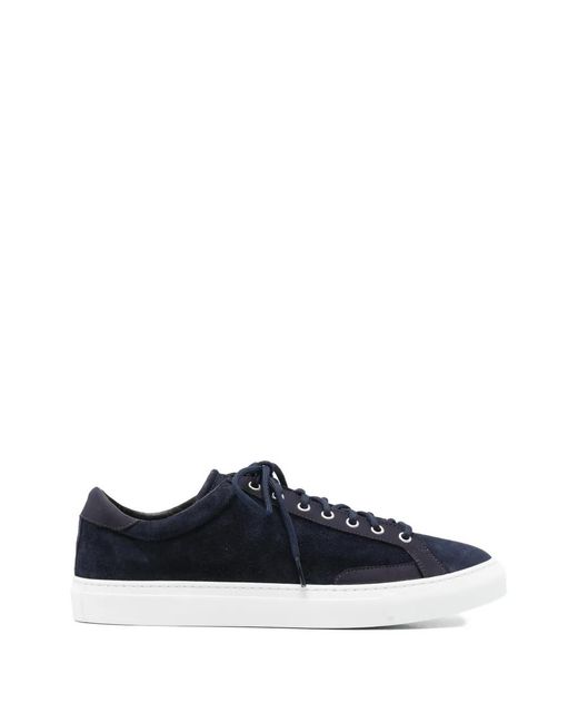 Diemme Blue Veneto Low-Top Panelled Sneakers for men