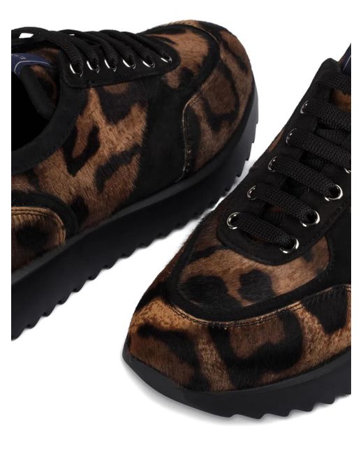 Le Silla Black Claire Running Sneakers