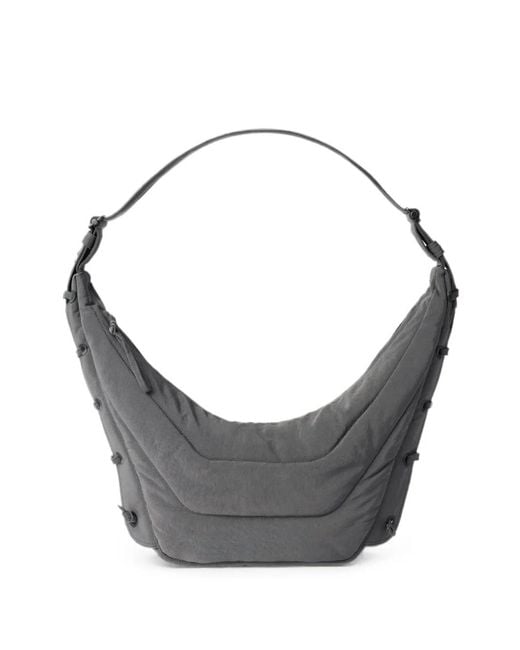Lemaire Gray Medium Soft Game Bag