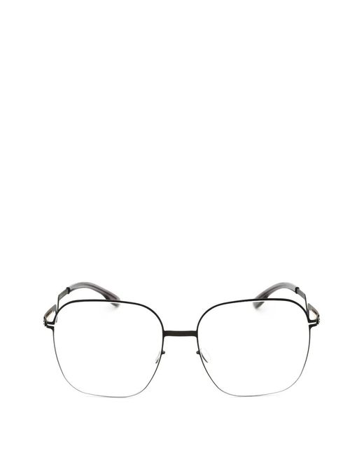 Ic! Berlin Natural Geometric-Frame Glasses