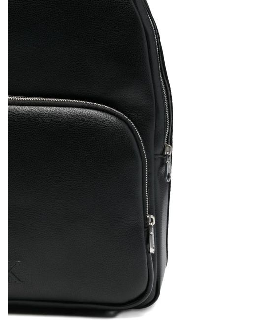 Calvin Klein Black Zip Detail Backpack for men