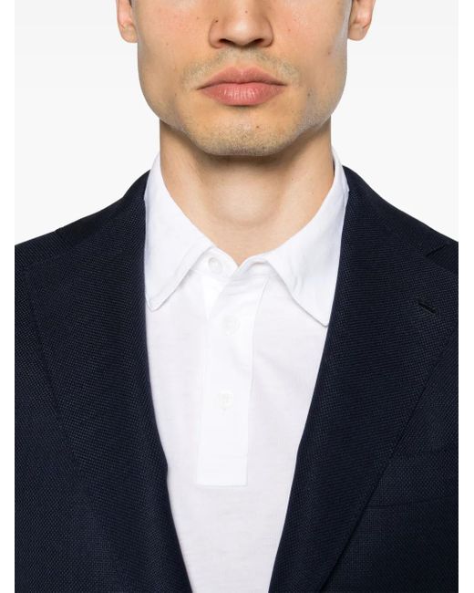 Majestic Filatures White Short-Sleeve Polo Shirt for men