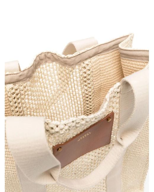 Isabel Marant White Aruba Tote Bag