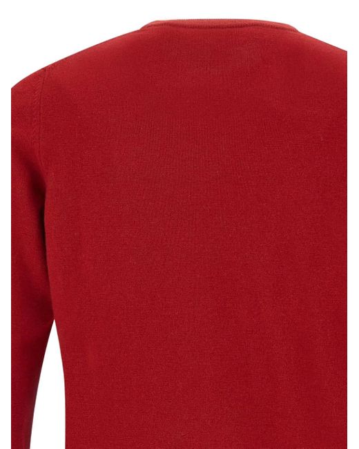 メンズ Kangra クルーネック セーター Red