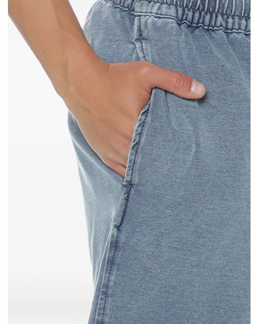 ARMANI EXCHANGE Blue Elasticated-Waistband Shorts for men