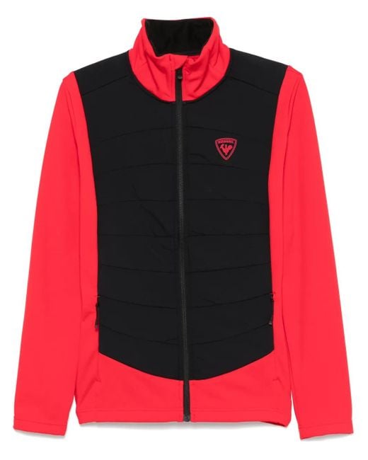 Rossignol Red Classique Hybrid Track Jacket for men