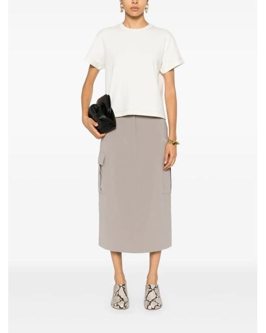 Theory Gray Relaxed Cargo Clothing