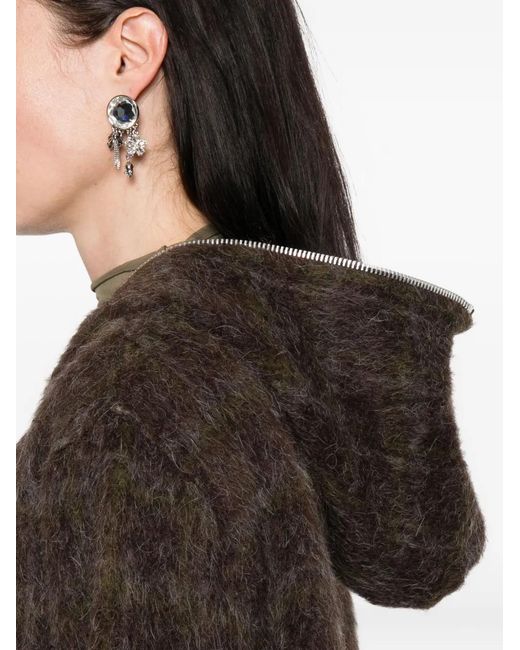 Giacca Con Cappuccio A Quadri di Our Legacy in Brown