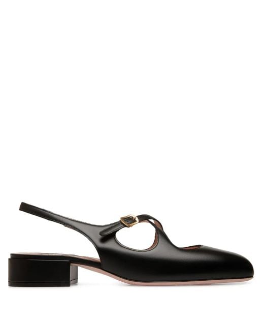 Bally Black 30Mm Leather Pumps