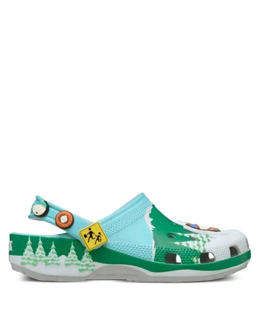 CROCSTM Green X South Park Classic "The Boys" Clogs for men
