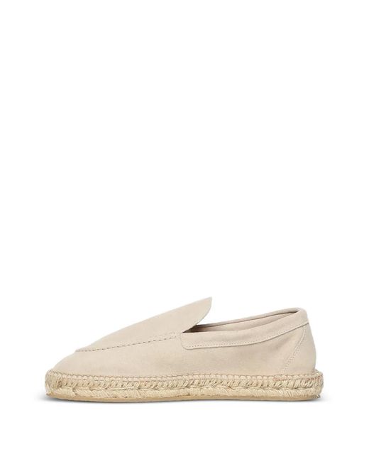 Eleventy Natural Leather Espadrilles for men