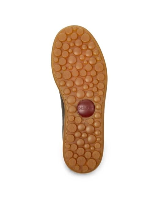 Camper Brown Pelotas Ariel Nubuck Sneakers for men