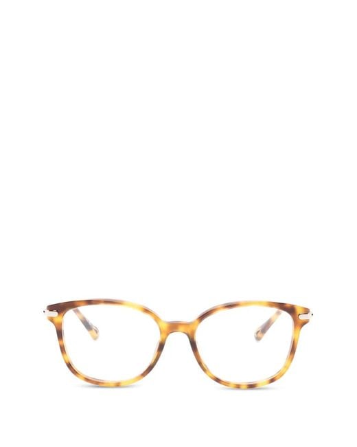 Chloé Metallic Runde Brille