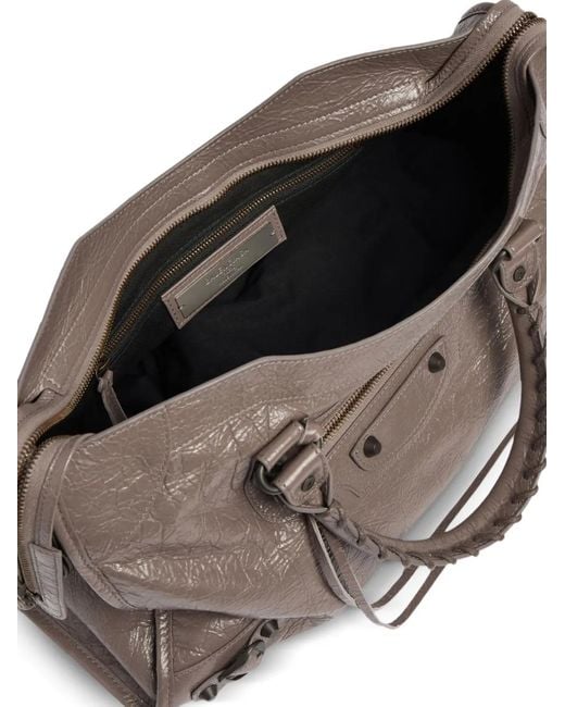 Balenciaga Gray Medium Le City Tote Bag