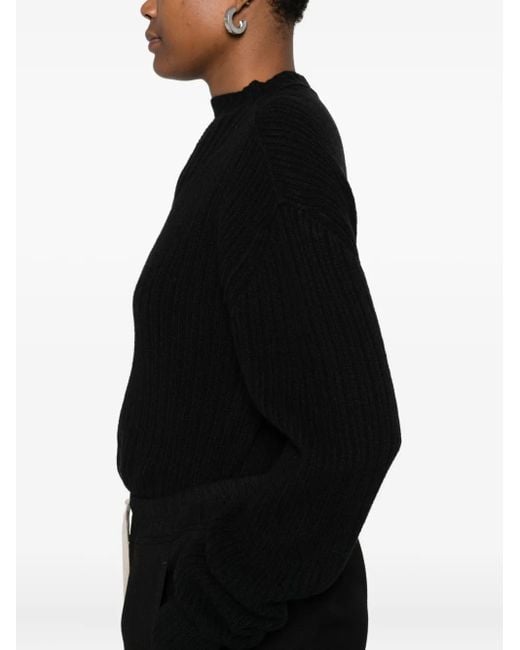 Rick Owens リブニット セーター Black