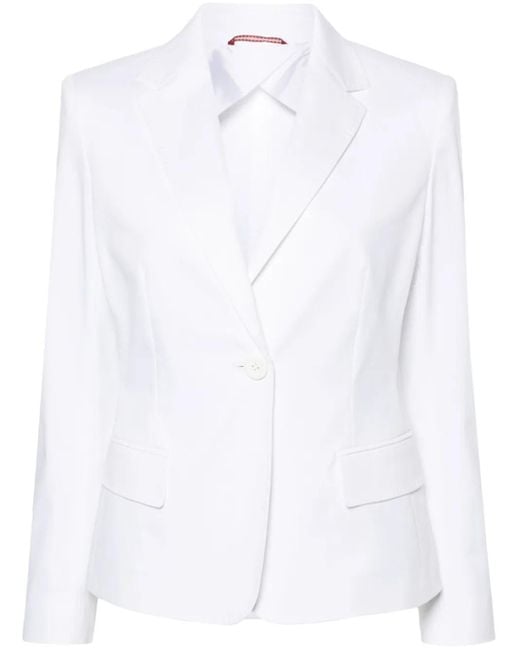 Max Mara White Blazer
