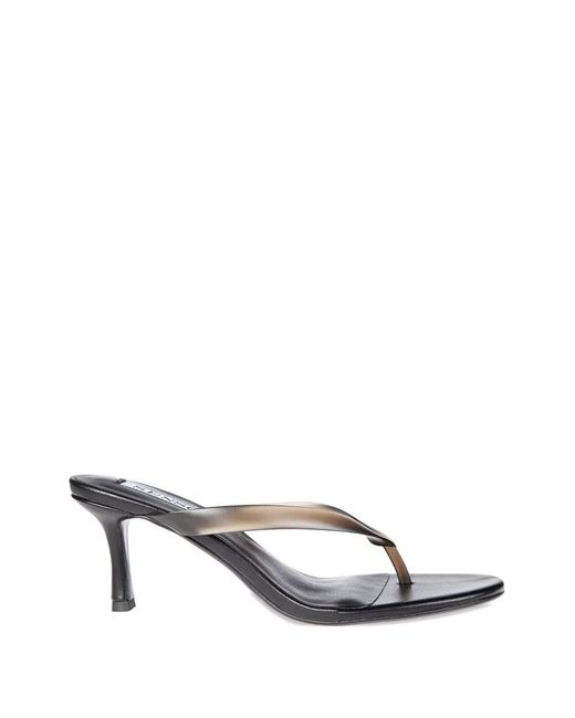 Senso White Flowe Heeled Sandals