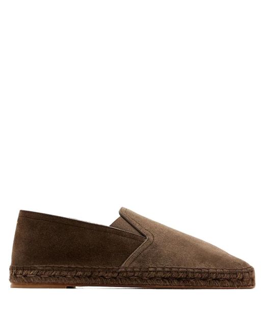 Castaner Brown Suede Espadrilles for men