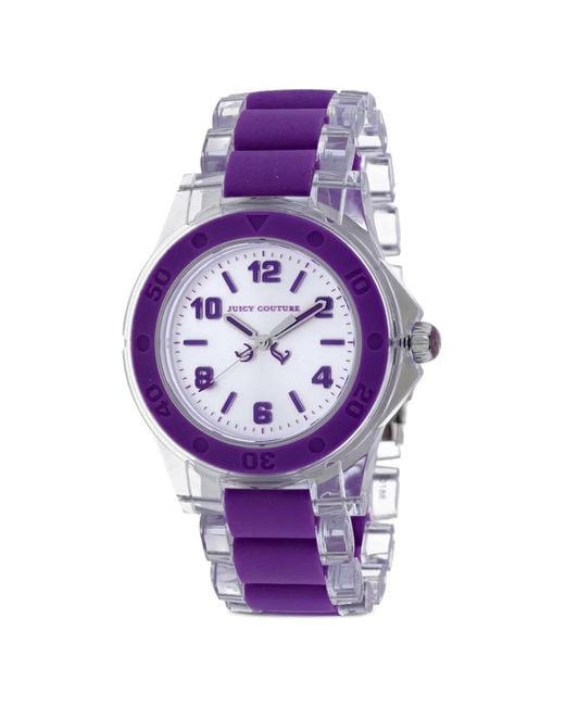 Juicy Couture Purple Rich Girl 41Mm Watch