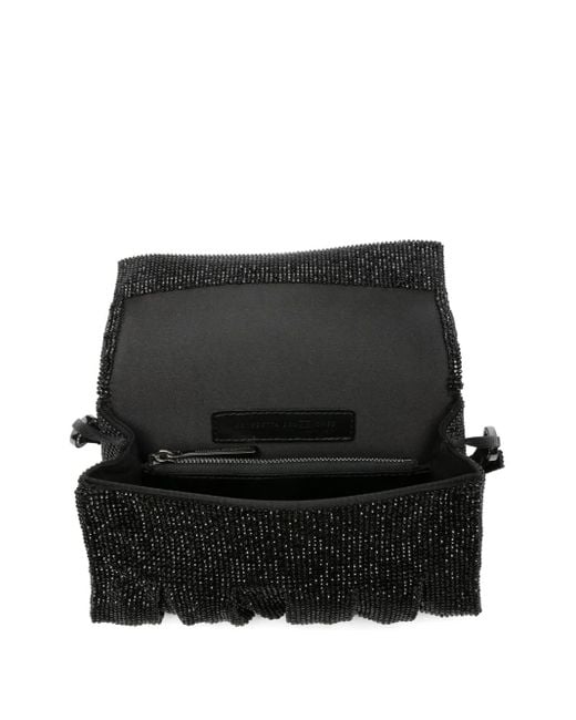 Benedetta Bruzziches Black Iris Shoulder Bag