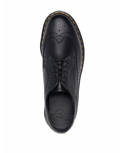 Dr. Martens Black 3989 Ys Leather Brogues for men