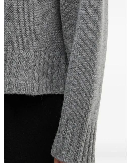 Day Birger et Mikkelsen Gray Lula Ribbed Sweater