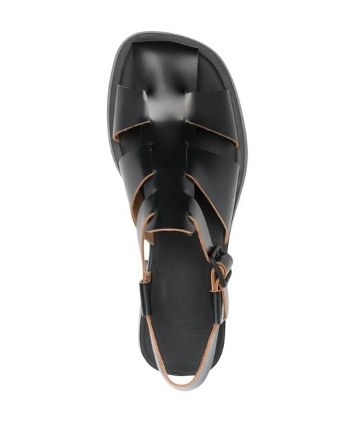 Camper Black Sandals