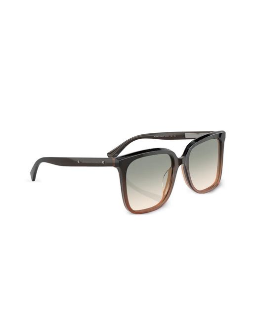Brunello Cucinelli Black Bc4007S Square-Frame Sunglasses