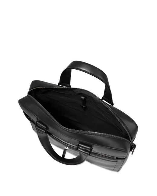 Lancel Black Medium Max Briefcase for men