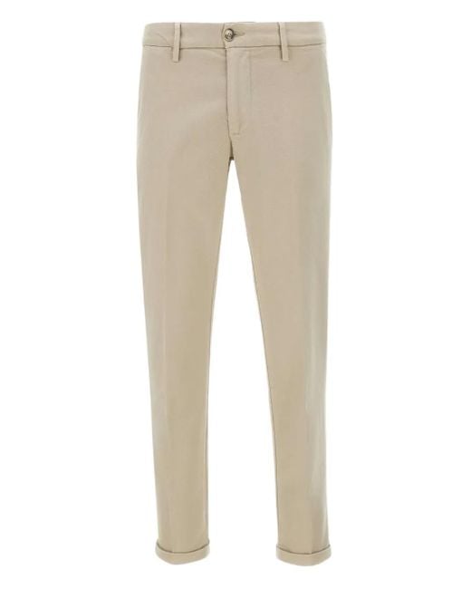 Re-hash Natural Mucha Cuffed Trousers for men