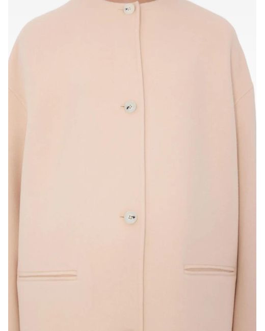 Loulou de Saison Natural Kerry Collarless Coat