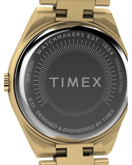Timex Metallic Q Continental 25Mm Watch