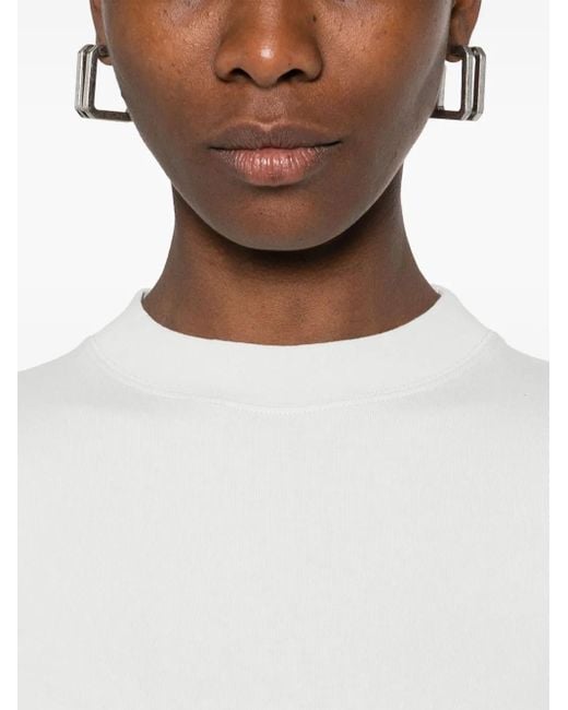 Balenciaga White T-Shirts And Polos