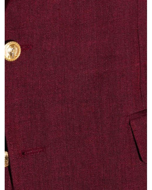Brunello Cucinelli Purple Single-Breasted Suit for men