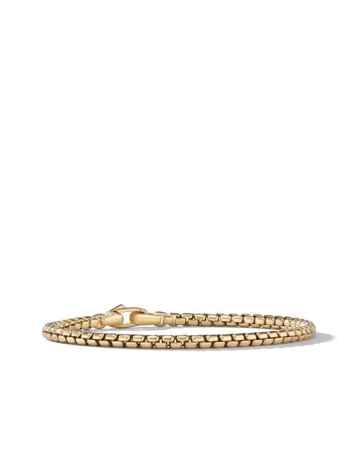 David Yurman White 18Kt Box Chain Bracelet (3.4Mm) for men