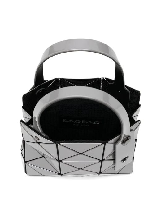 Issey Miyake White Carat Tote Bag