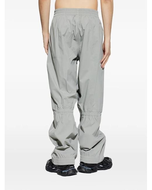 Oakley Gray Zip-Up Trousers for men