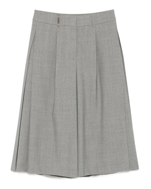 Peserico Gray Shorts
