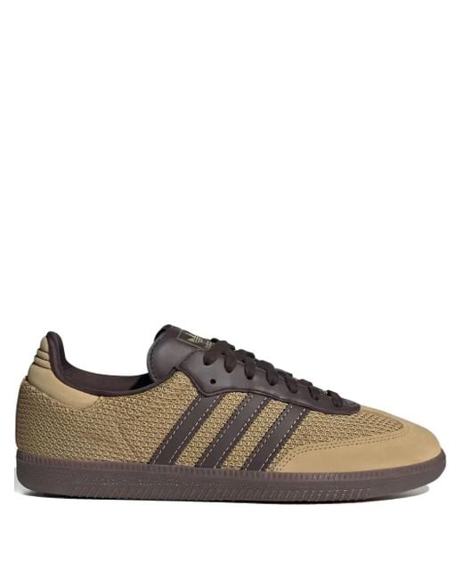 メンズ Adidas Samba Og "golden Beige Dark Brown" スニーカー