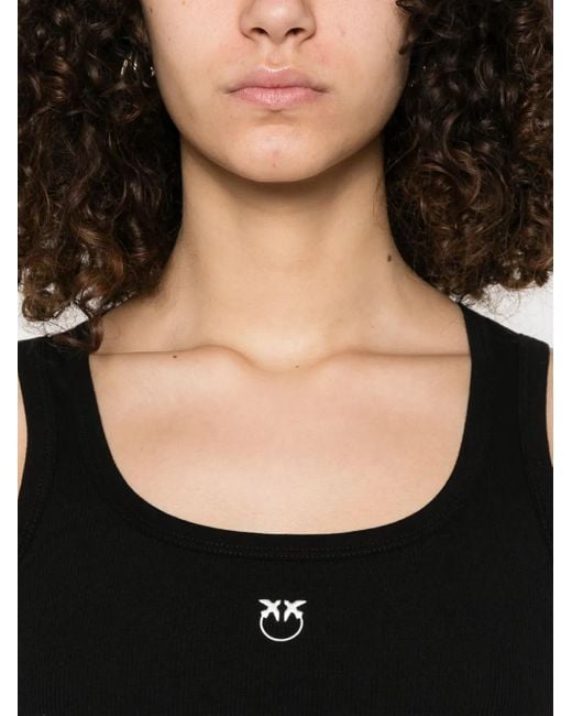 Pinko Black T-Shirts And Polos