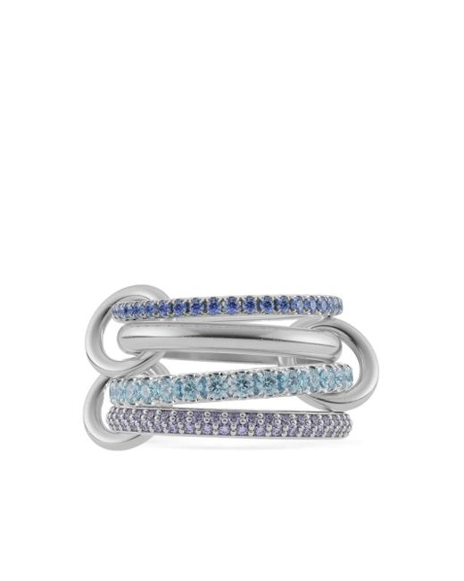 Spinelli Kilcollin Blue Iris Multi-Stone Ring