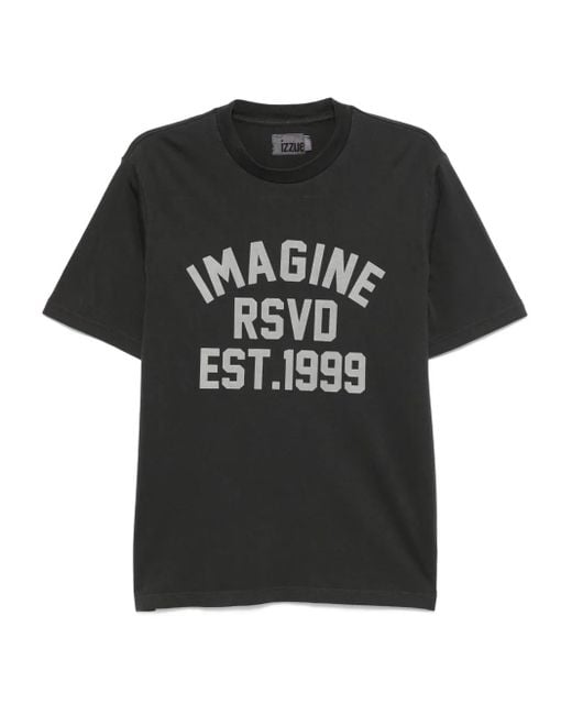 Izzue Black Printed T-Shirt for men