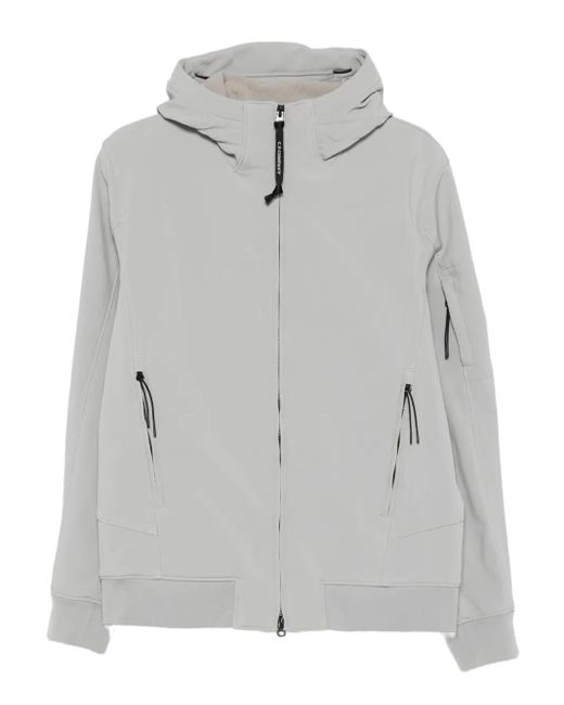 メンズ C P Company フーデッド ジャケット Gray