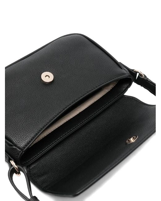 Guess Black Isola Embossed Logo Shoulder Bag
