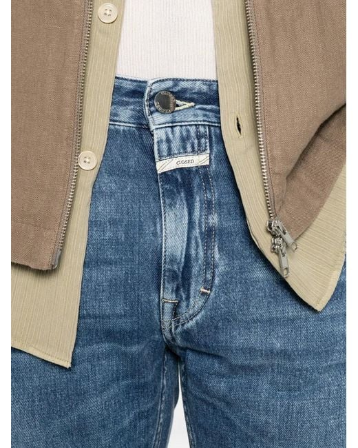 Closed Blue Cooper True Faded-Effect Jeans for men